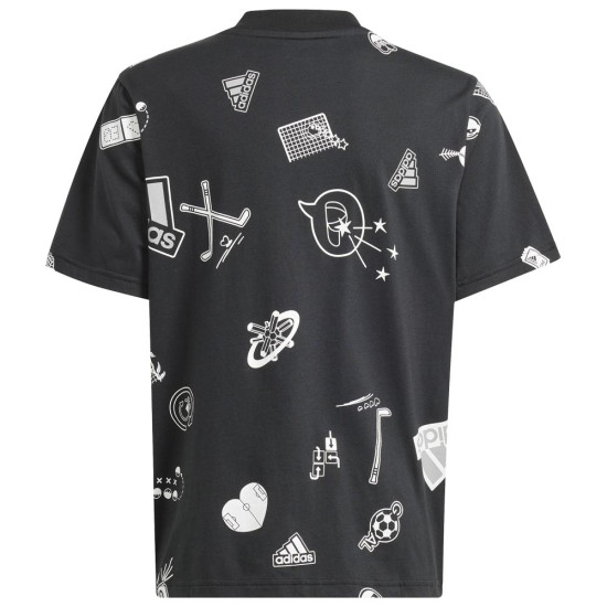 Adidas Παιδική κοντομάνικη μπλούζα J Bluv T